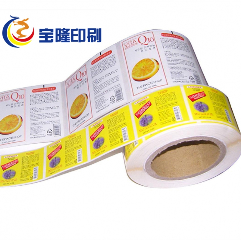 合成紙標(biāo)貼